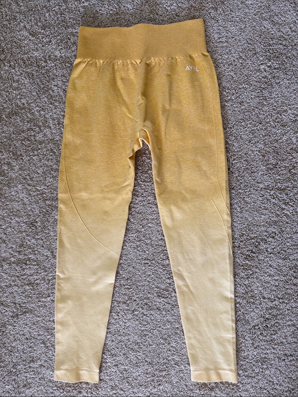 AYBL Ombre Yellow Leggings